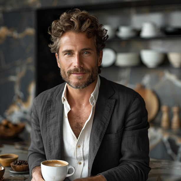 Upgrade Coffee Time: Alphacino for Health & Energy