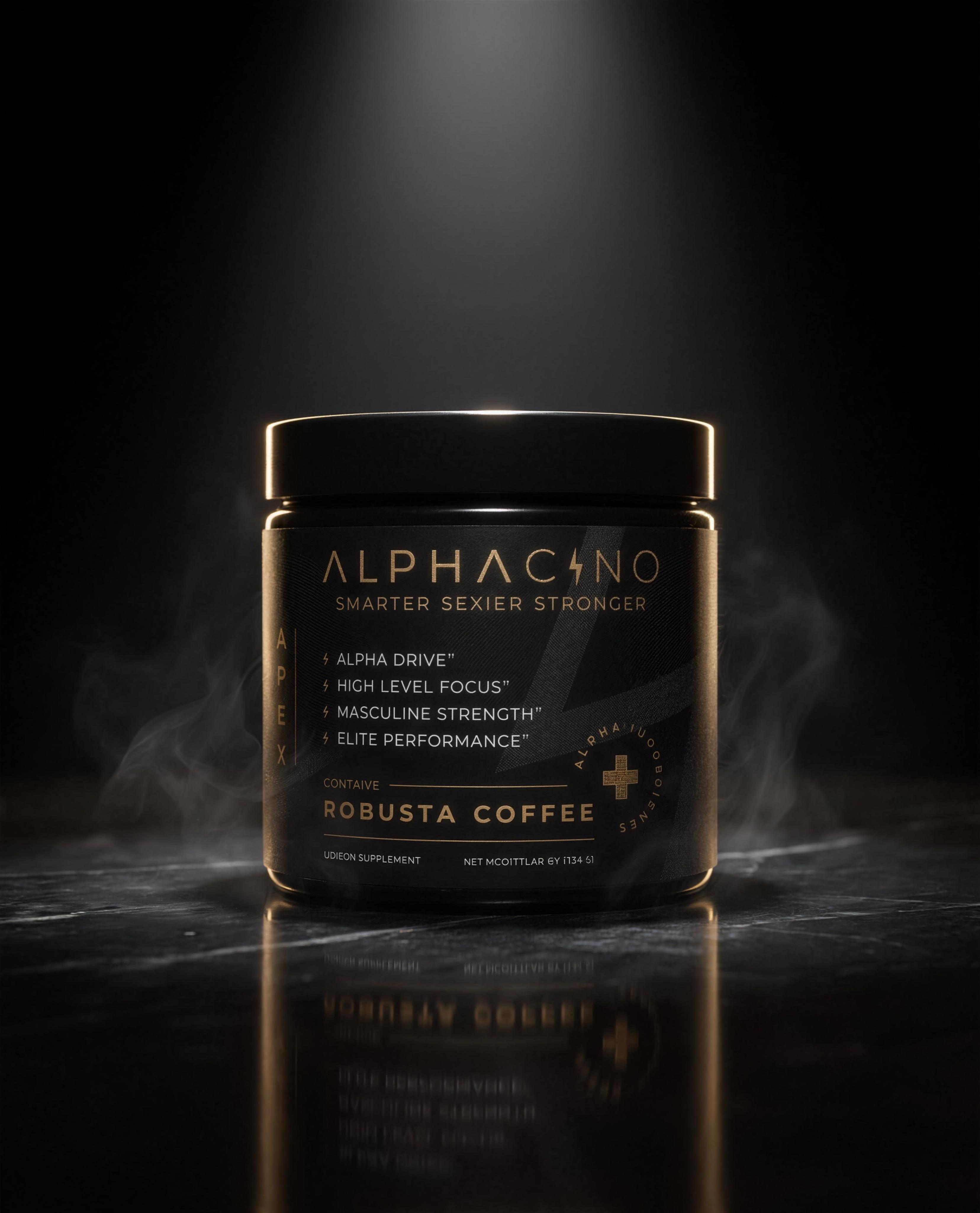 Alphacino premium mushroom coffee for men