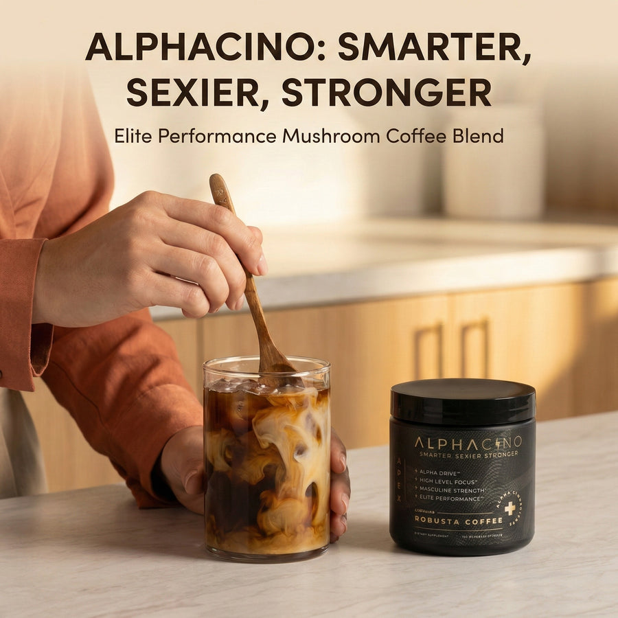 Alphachino smarter sexier stronger lifestyle shot